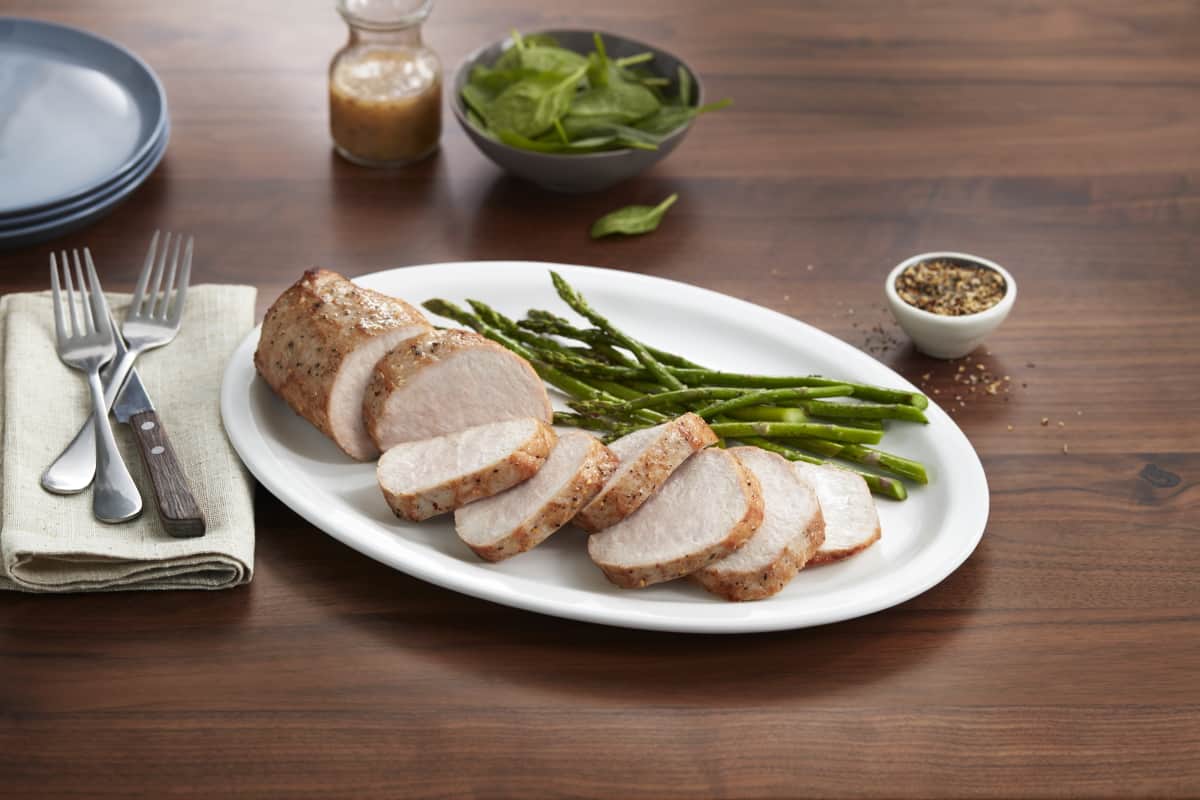 Pork Loin Filet With Rotisserie Flavor - Prairie Fresh