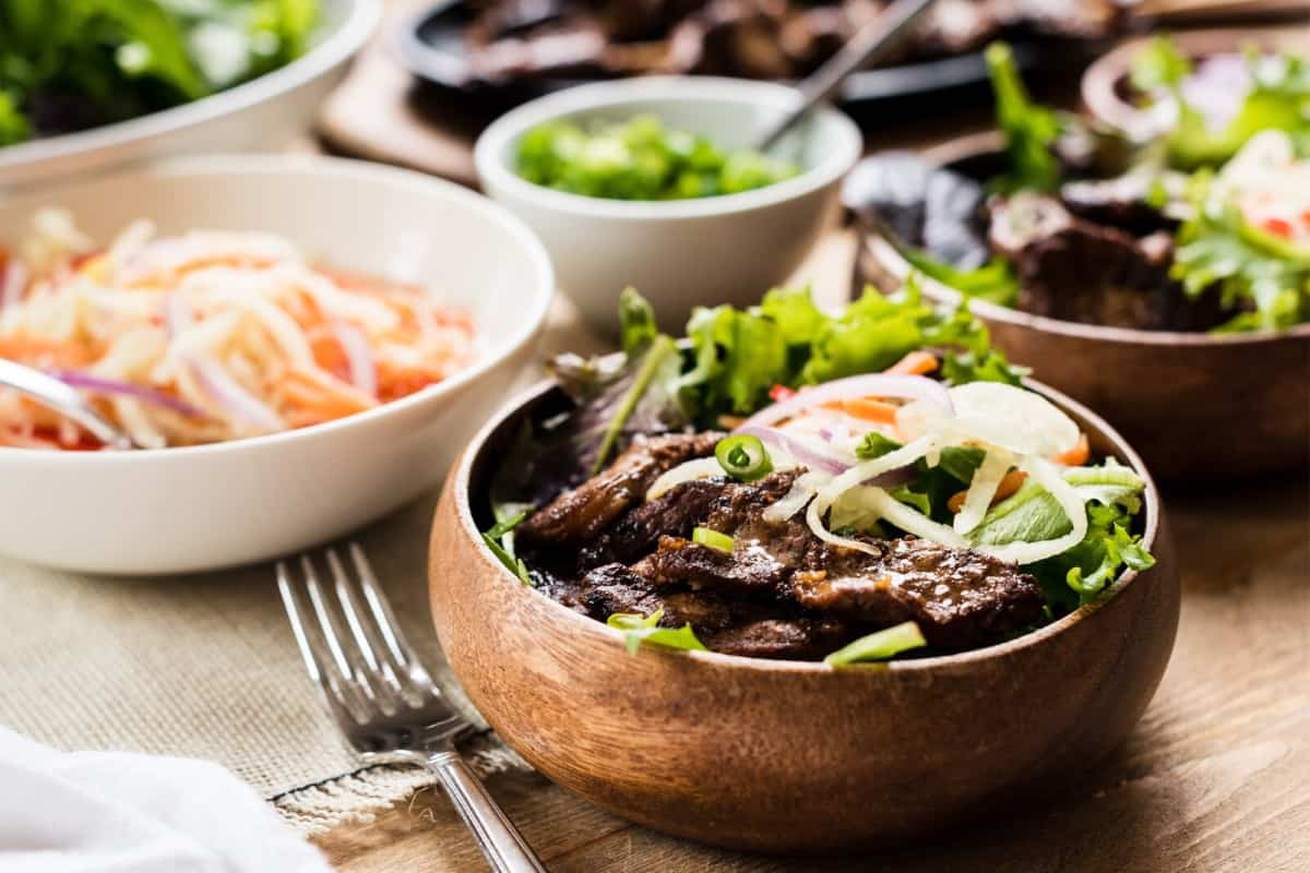 Filipino Style Pork Barbecue Bowl Prairie Fresh