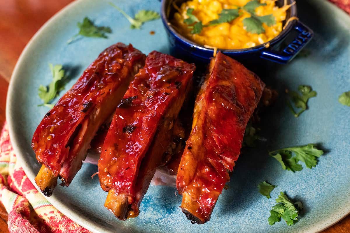 Korean‑Style Spareribs With Gochujang Barbecue Sauce Recipe | Prairie Fresh®