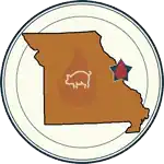 St. Louis map illustration